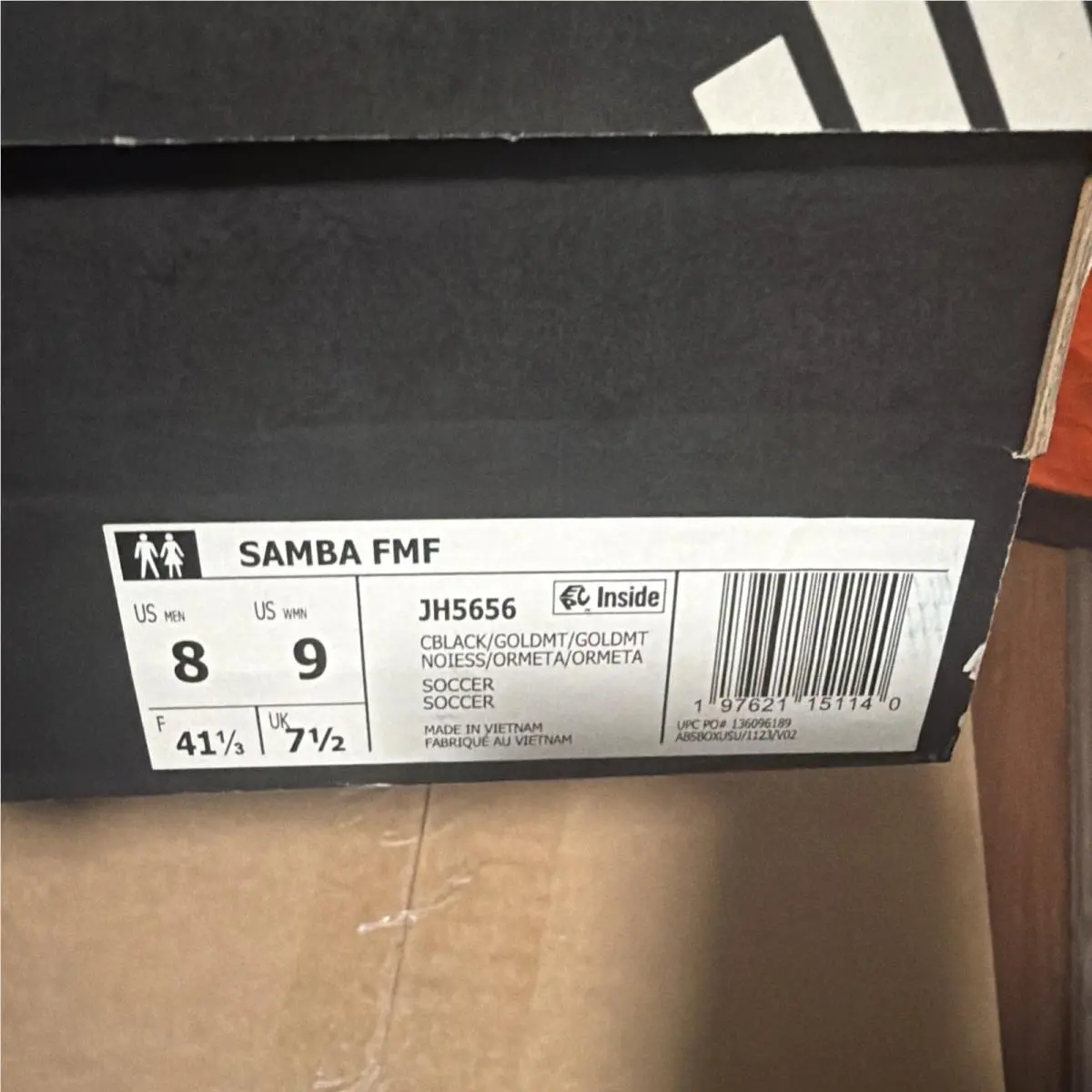 Adidas shoes - Gold/Black 4