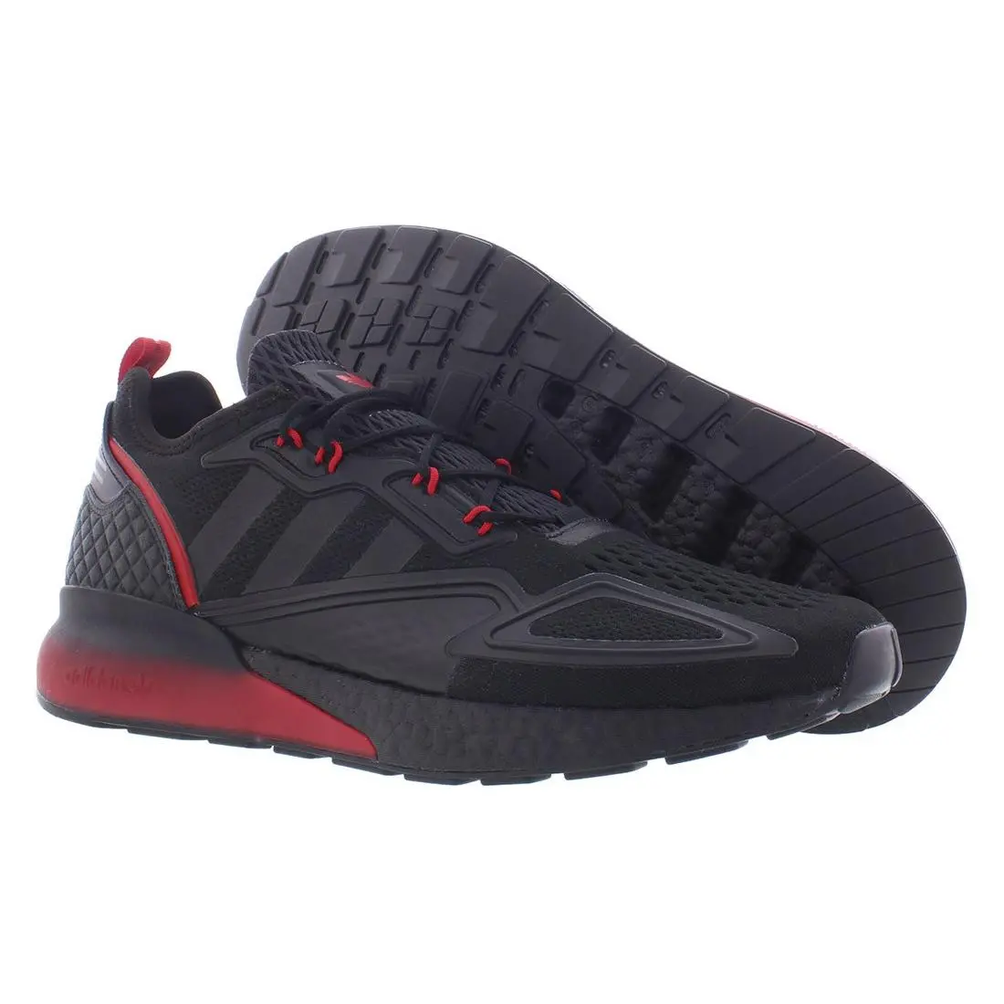 Adidas Originals Zx 2K Boost Mens Shoes Size 13 Color: Black/red