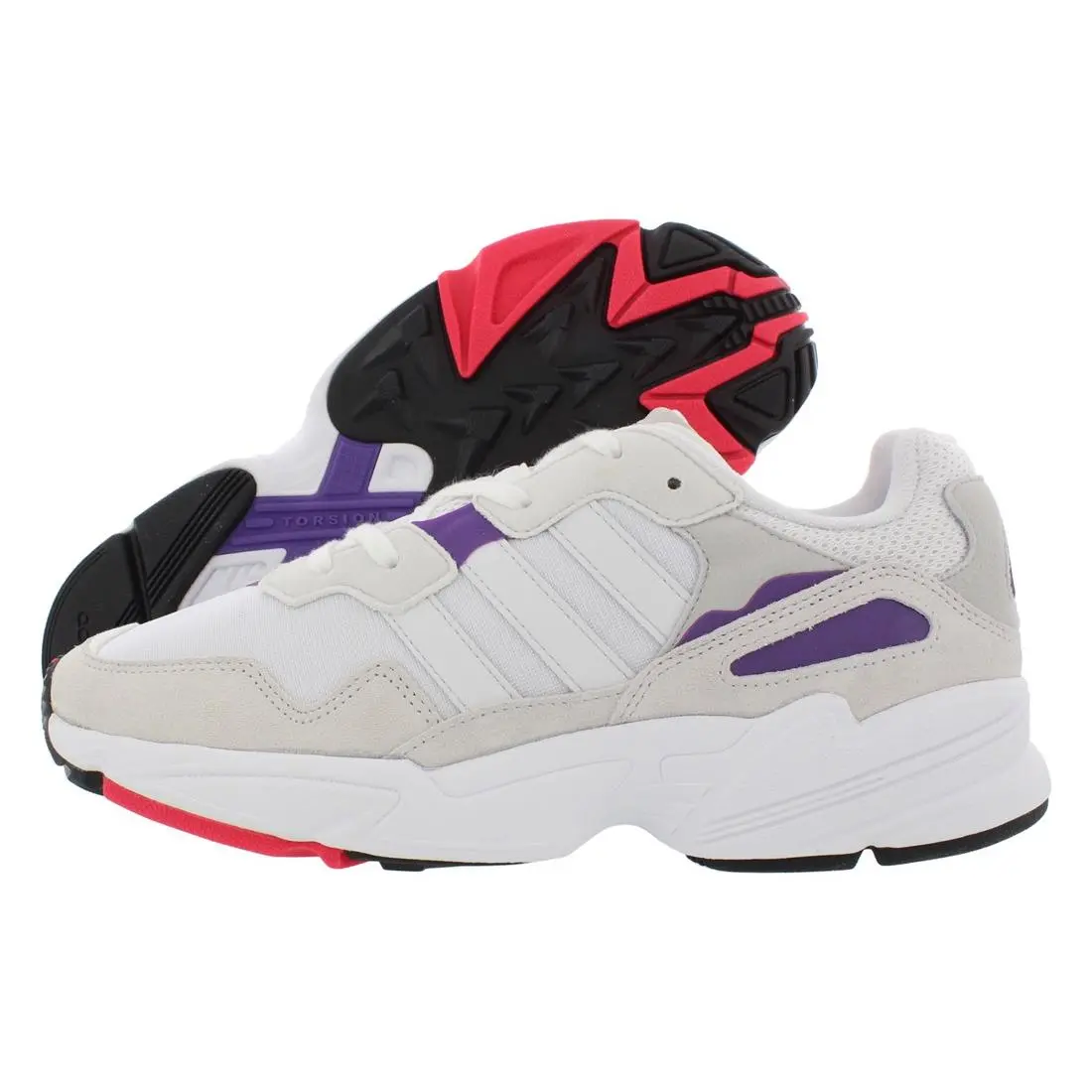 Adidas shoes - Footwear White/Crystal White/Active Purple, Main: White (UPC: 883321146844) 0