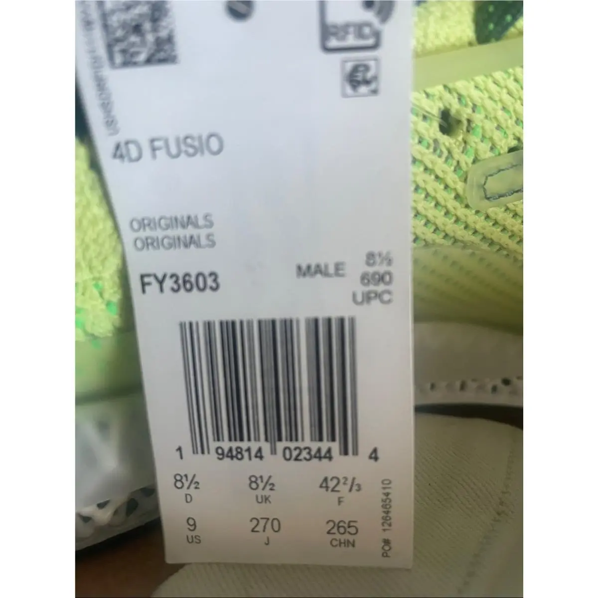 Adidas shoes - adidas 4D Fusio - Fusio - Green 12