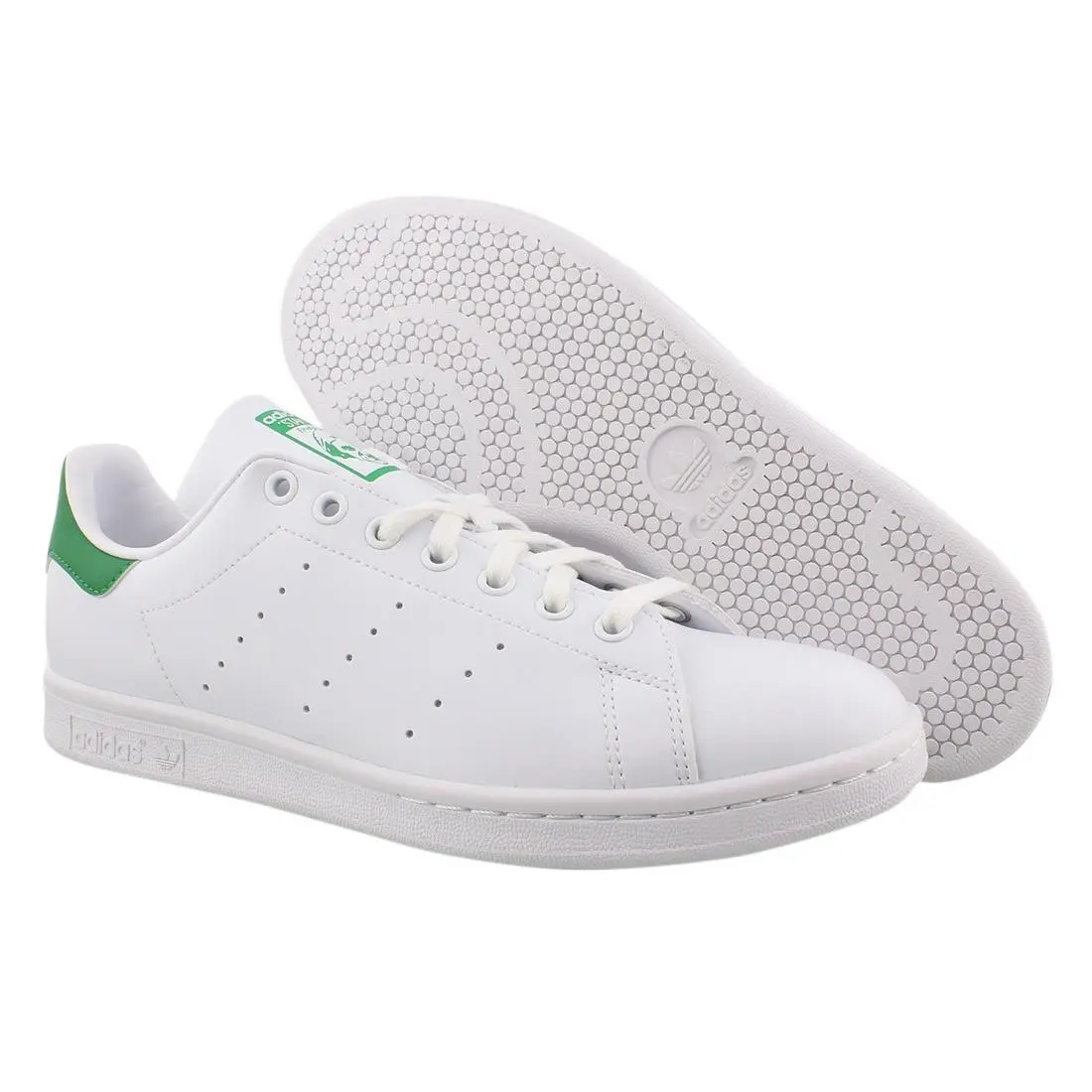 Adidas Stan Smith Mens Shoes Size 3.5 Color: White/white/green