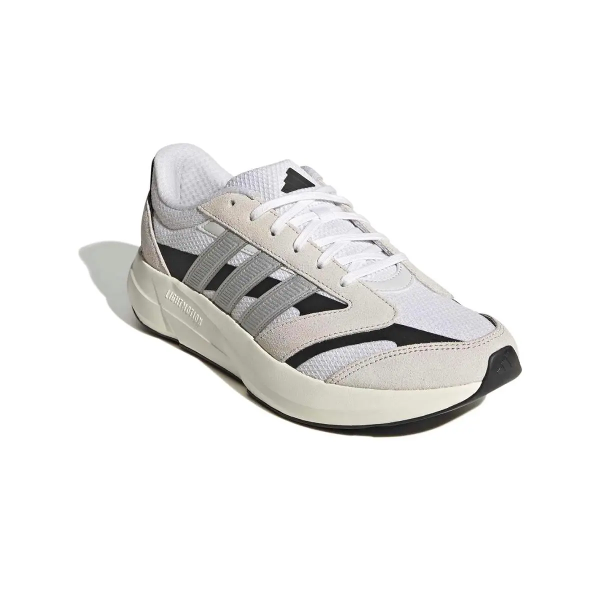 Adidas Mens Lightshift 2.0 Sneakers White/matte Silver/black Size: 12 M US