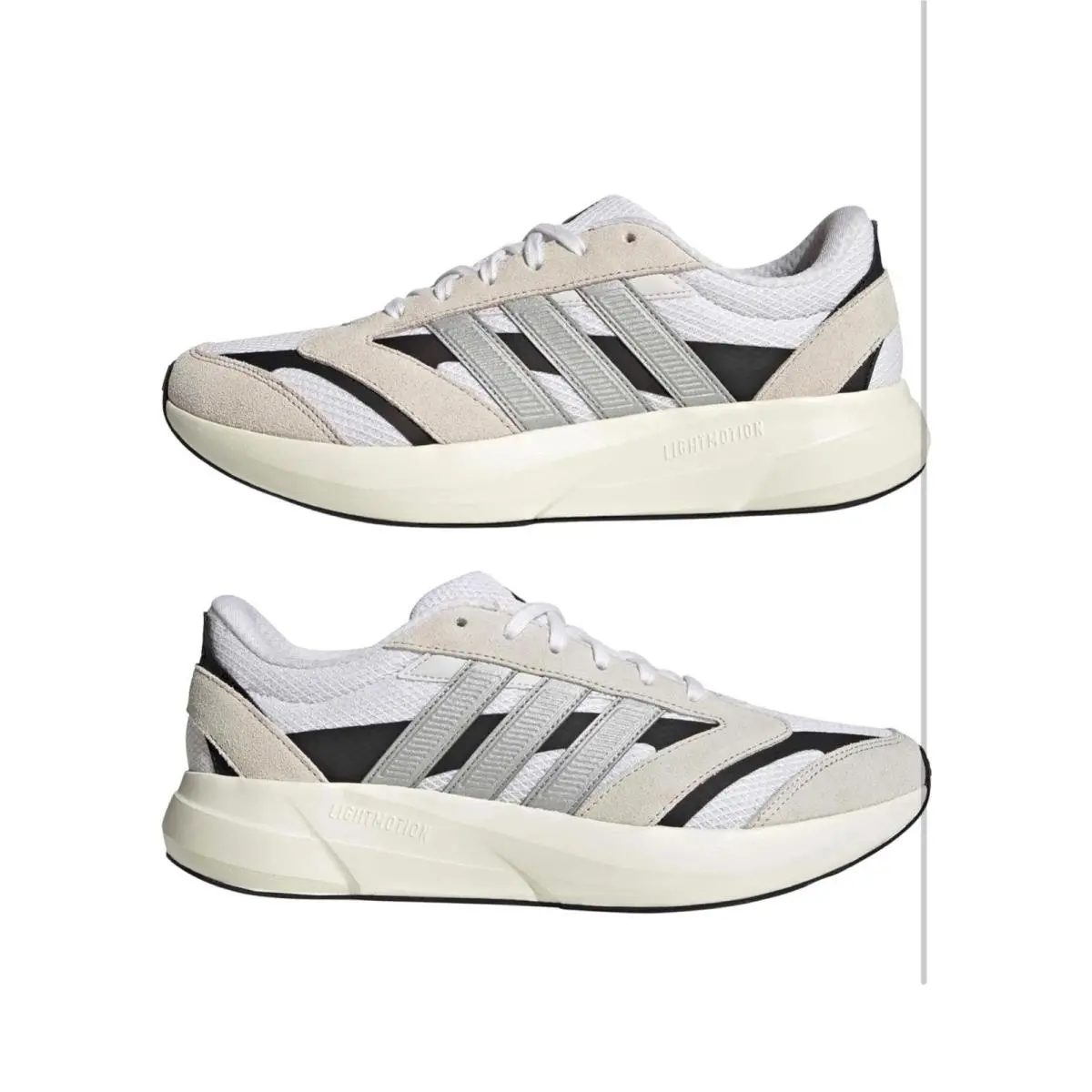 Adidas shoes - adidas Lightshift - Lightshift - White/Matte Silver/Black 5
