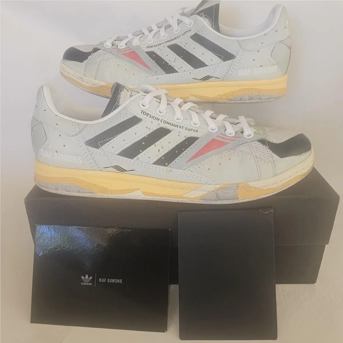 Raf Simons x Adidas Torsion Stan Smith Trompe L`oeil Size 11