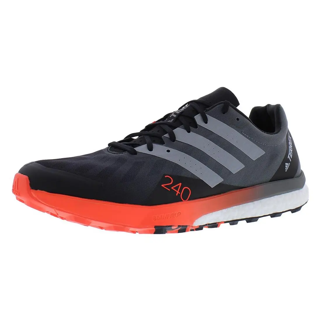 Adidas shoes - Core Black/Matte Silver/Solar Red, Main: Grey (UPC: 195740153496) 0