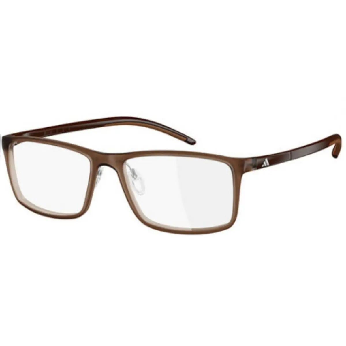 Adidas Lite Fit A692 Eyeglasses 54-16-150 mt Brn Matt Lgt Orange A692-6102-54MM