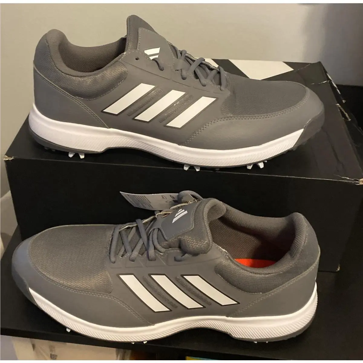 Man`s Sneakers Athletic Shoes Adidas Golf Tech Response 3.0 Golf Shoes Size 13