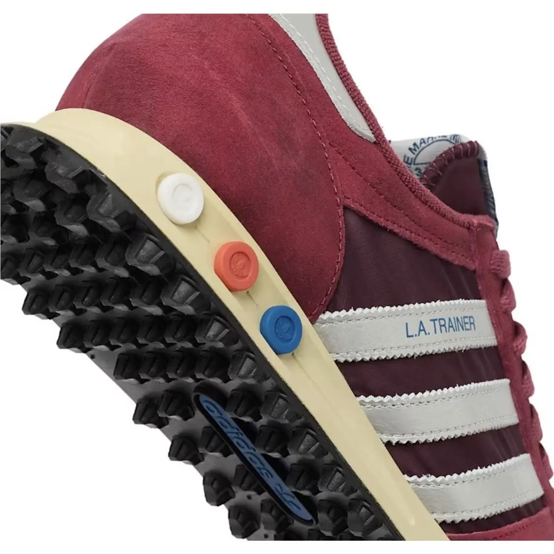 Adidas shoes - adidas LA Trainer - Trainer - JR5699 - Maroon Silver (UPC: 0197620865680) 2