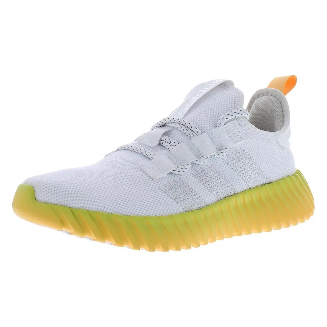 Adidas shoes - Cloud White/Crystal White/Hazy Orange, Main: White (UPC: 196471094126) 0