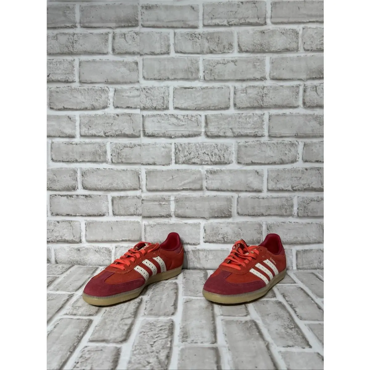 Adidas Samba OG Valentine`s Day Women’s Red Sneakers JS3526 Size 6