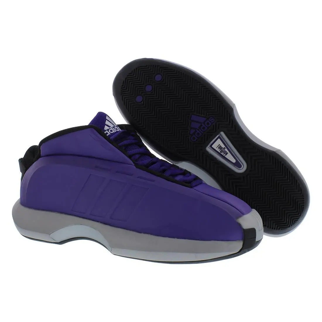 Adidas Crazy 1 Mens Shoes Size 7.5 Color: Regal Purple/core Black/pewter