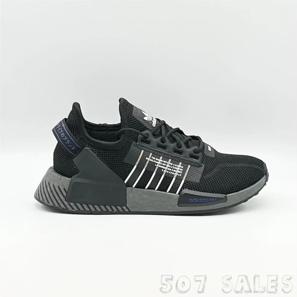 Adidas shoes - adidas NMD R1 V2 J - HQ6696 - Black (UPC: 4065431097940) 2