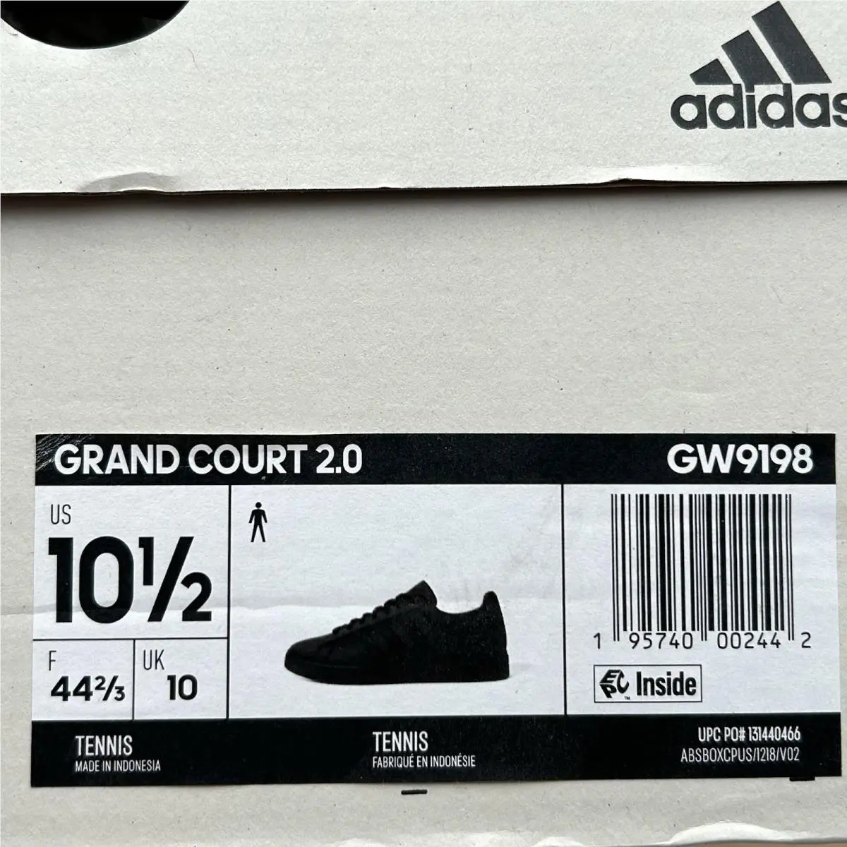 Adidas shoes - 195740002442 - 195740002442 - Black (UPC: 195740002442) 10