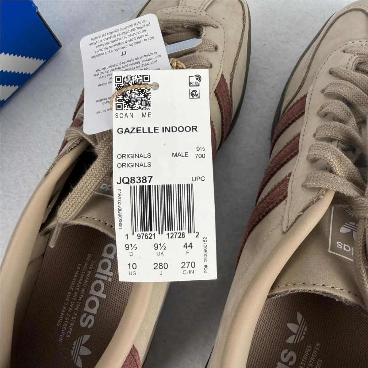 Adidas shoes - adidas Gazelle Indoor - Gazelle Indoor - Brown 8