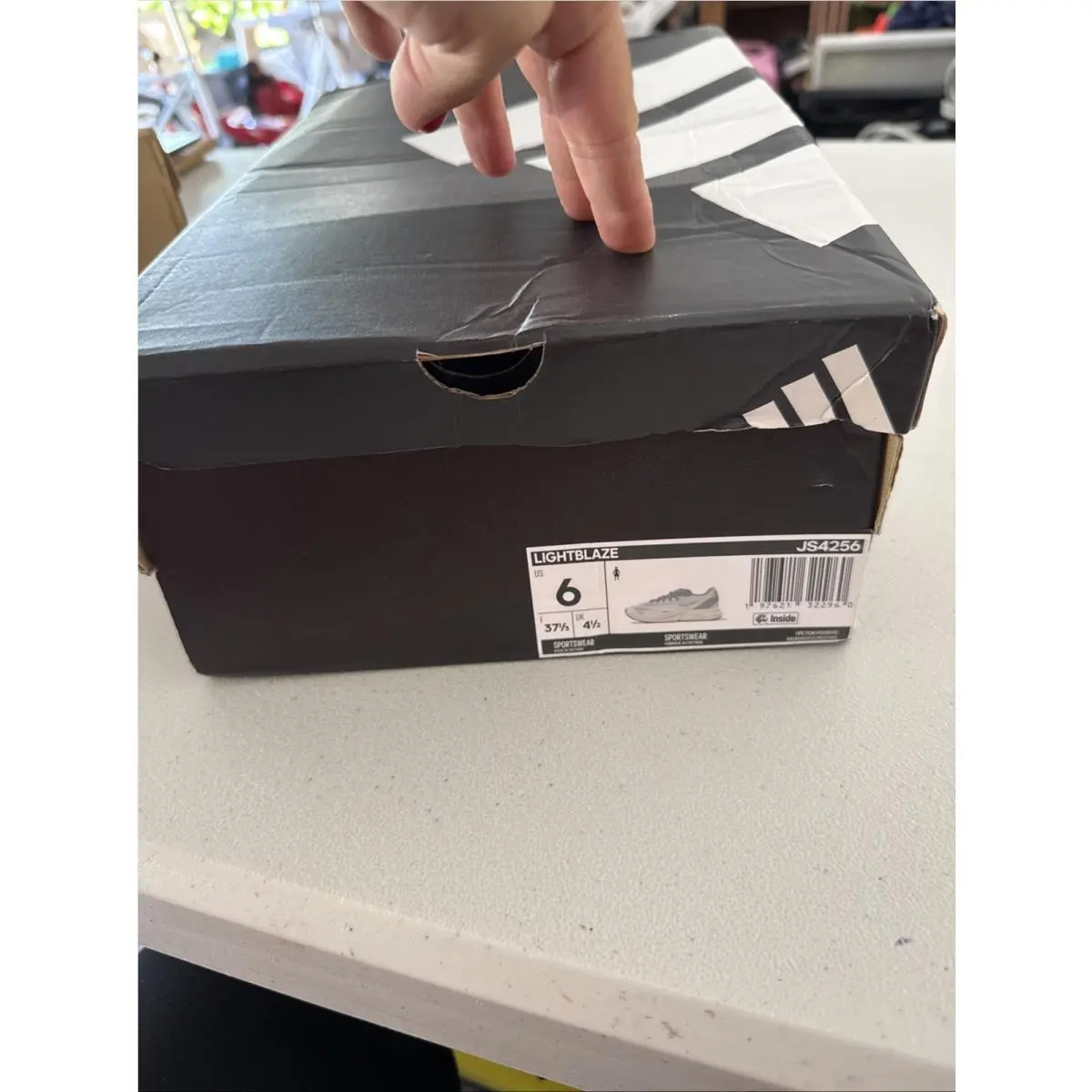 Adidas shoes - adidas Lightblaze - Lightblaze - JS4256 - Gray 11