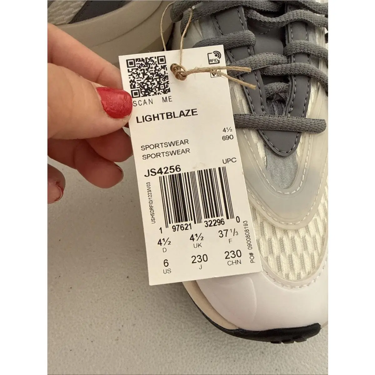 Adidas shoes - adidas Lightblaze - Lightblaze - JS4256 - Gray 2