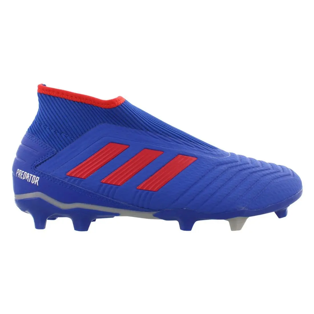 Adidas Predator 19.3 Laceless Firm Ground Mens Shoes Size 10 Color: Blue