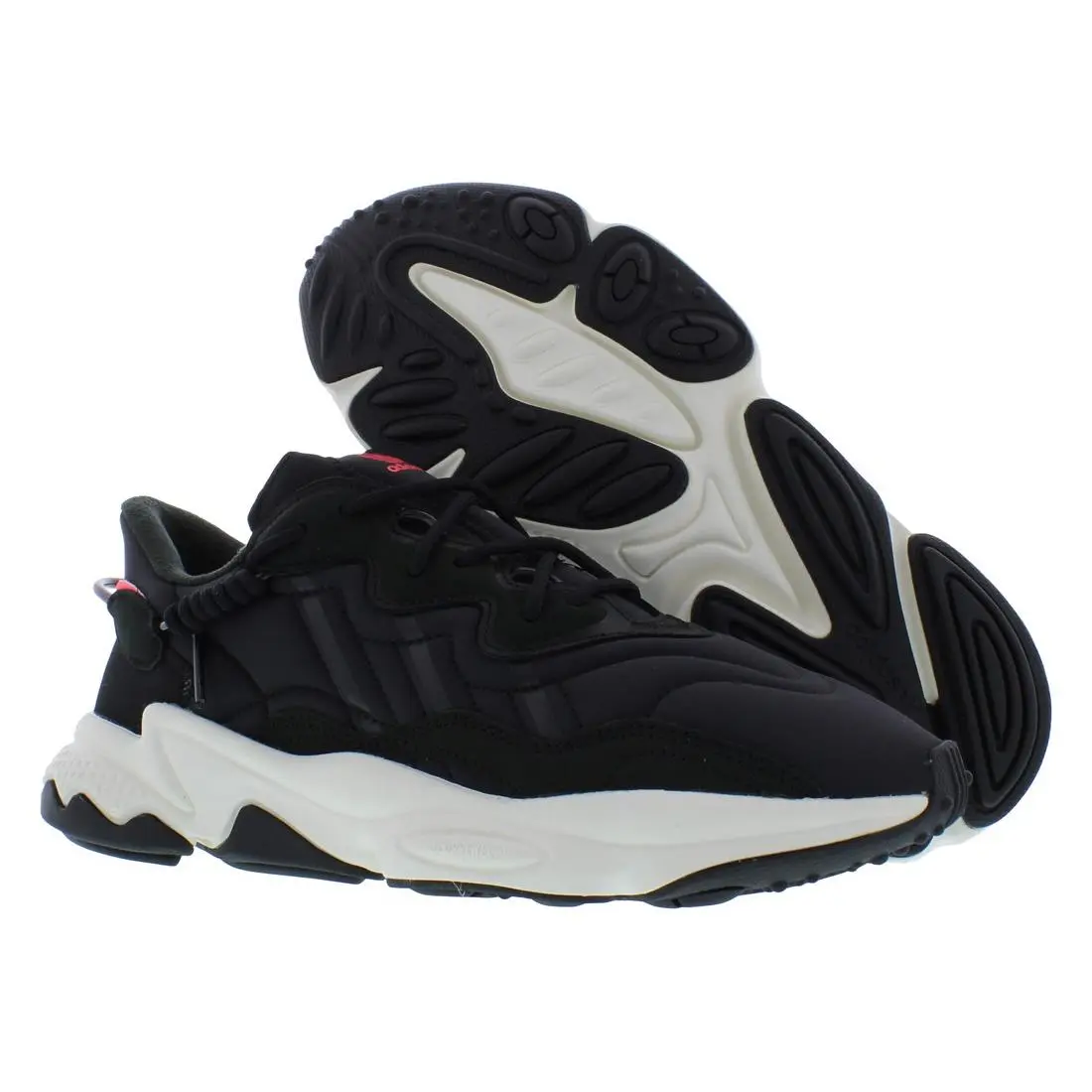 Adidas Ozweego Mens Shoes Size 7.5 Color: Black/white/pink - Black/White/Pink, Main: Black