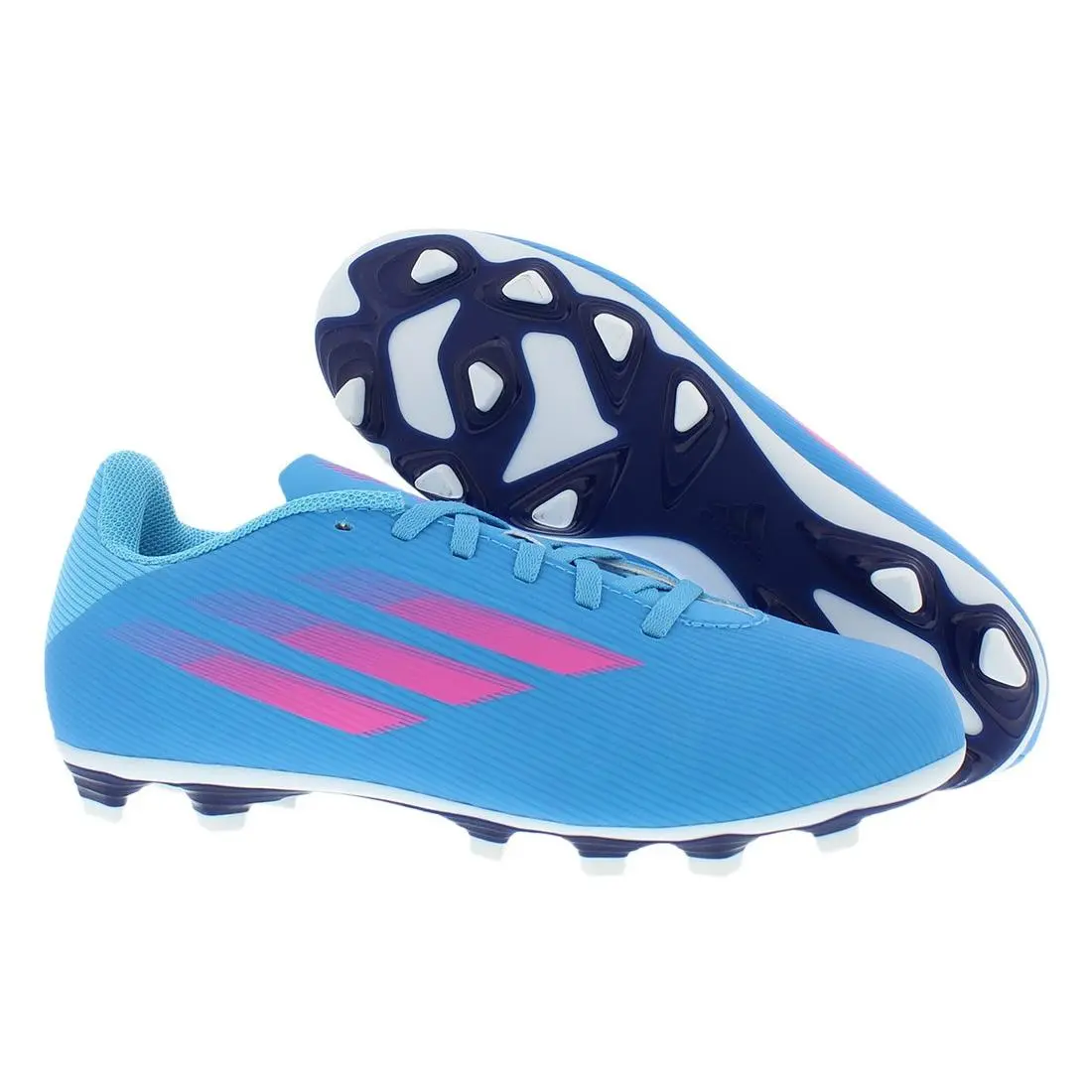 Adidas X Speedflow 4 Fxg Unisex Shoes Size 5 Color: Sky Blue/pink