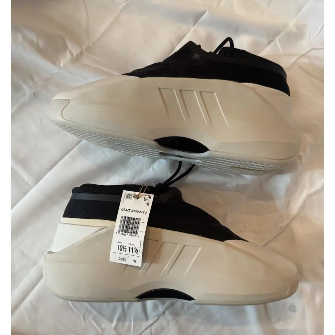 Adidas shoes - adidas Crazy - Crazy - Talc/Core Black/Pulse Olive 1