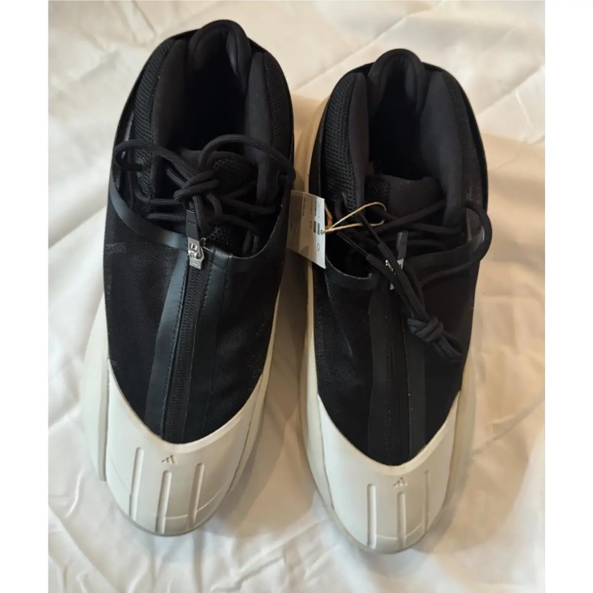 Adidas shoes - adidas Crazy - Crazy - Talc/Core Black/Pulse Olive 4