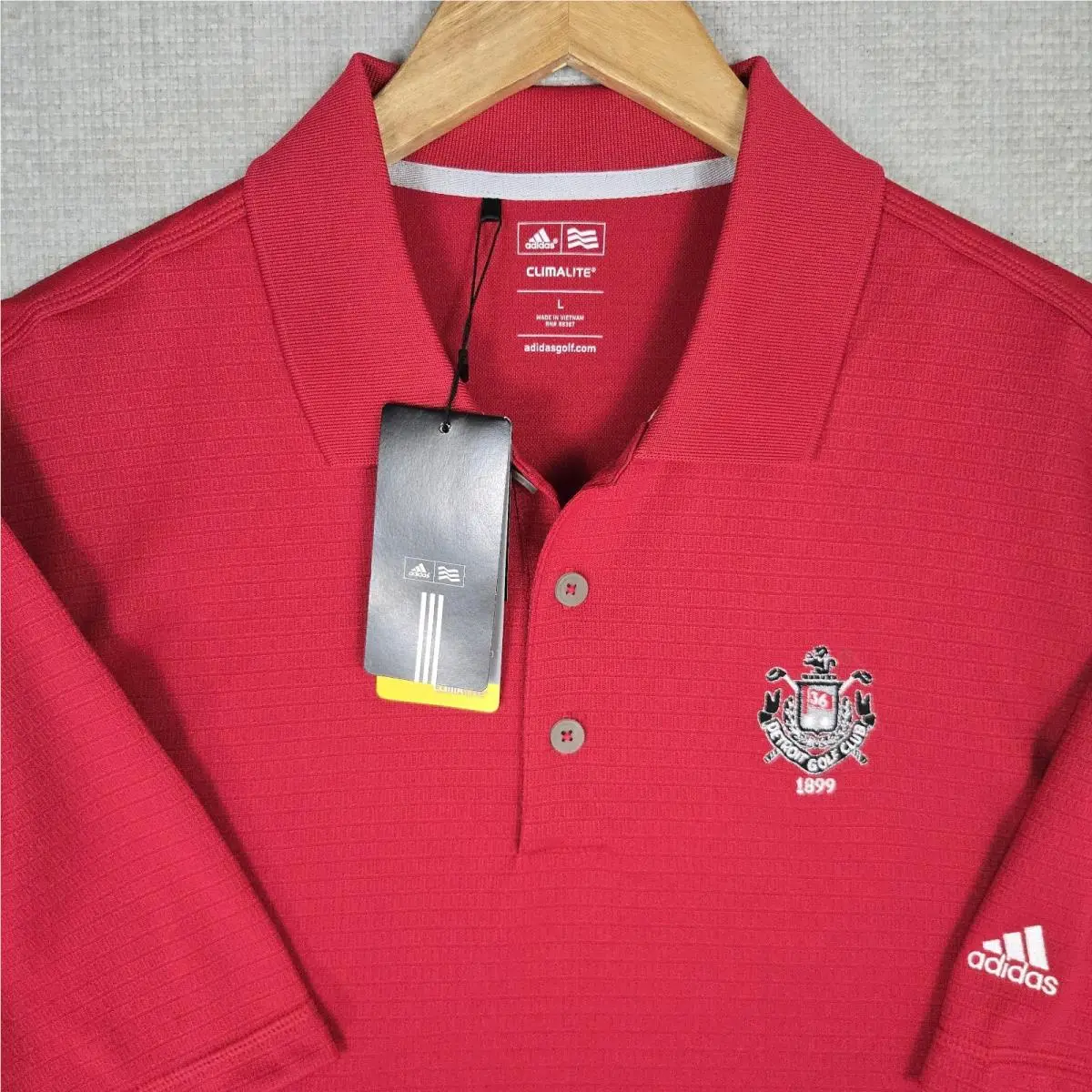 Adidas clothing - adidas Golf Polo - Golf Polo - Red 1