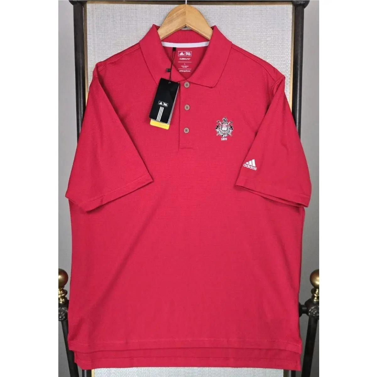 Adidas clothing - adidas Golf Polo - Golf Polo - Red 2