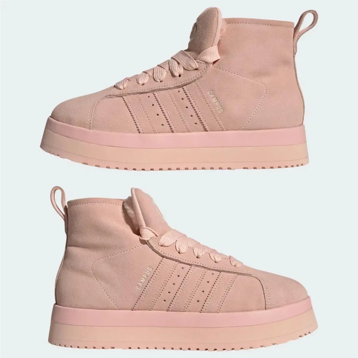 Adidas shoes - adidas Campus 00s Winter Mid Shoes - IH4232 - Blush Pink 3
