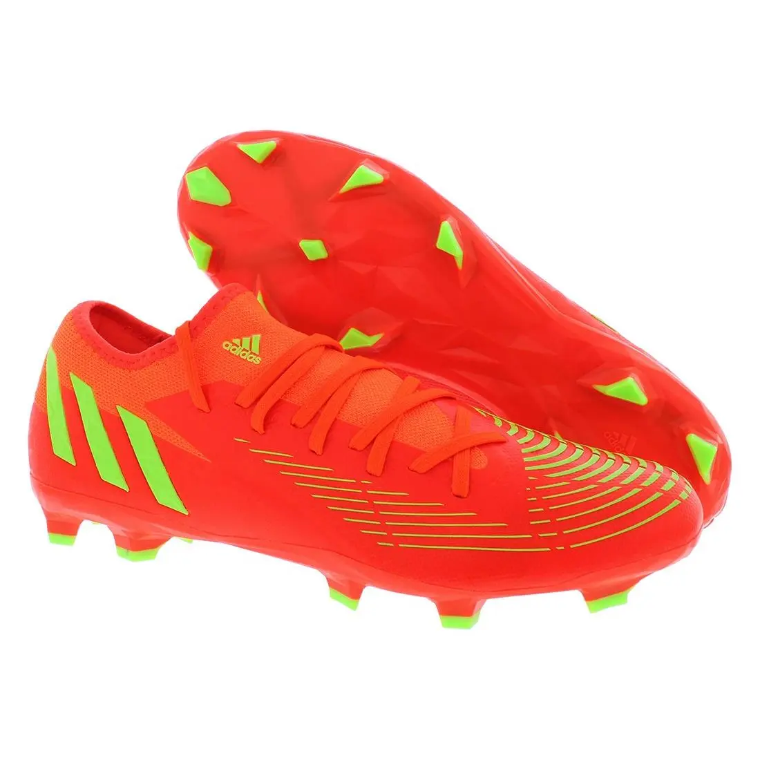 Adidas Predator Edge.3 Low Firm Ground Unisex Shoes Size 11.5 Color: Solar