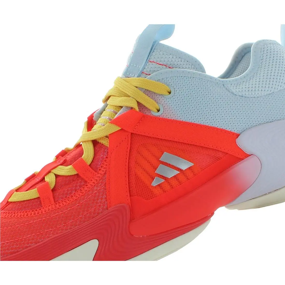 Adidas shoes - Solar Red/Silver Metallic/Sky Tint, Main: Red (UPC: 197607013387) 0