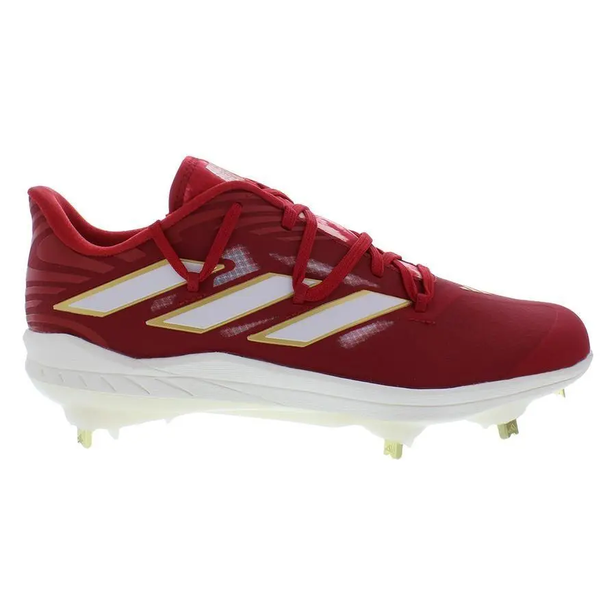 Adidas shoes - Team Power Red/Cloud White/Gold Metallic, Main: Red (UPC: 196461554685) 2