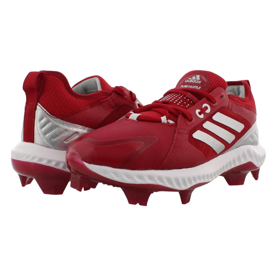 Adidas shoes - Red/Silver/White, Main: Red (UPC: 191533256375) 0