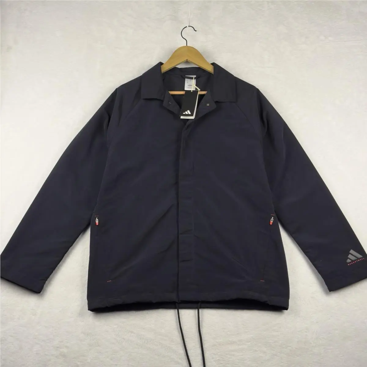 Men’s Woman’s Basketball Coach Jacket XS Gender Neutral by Adidas