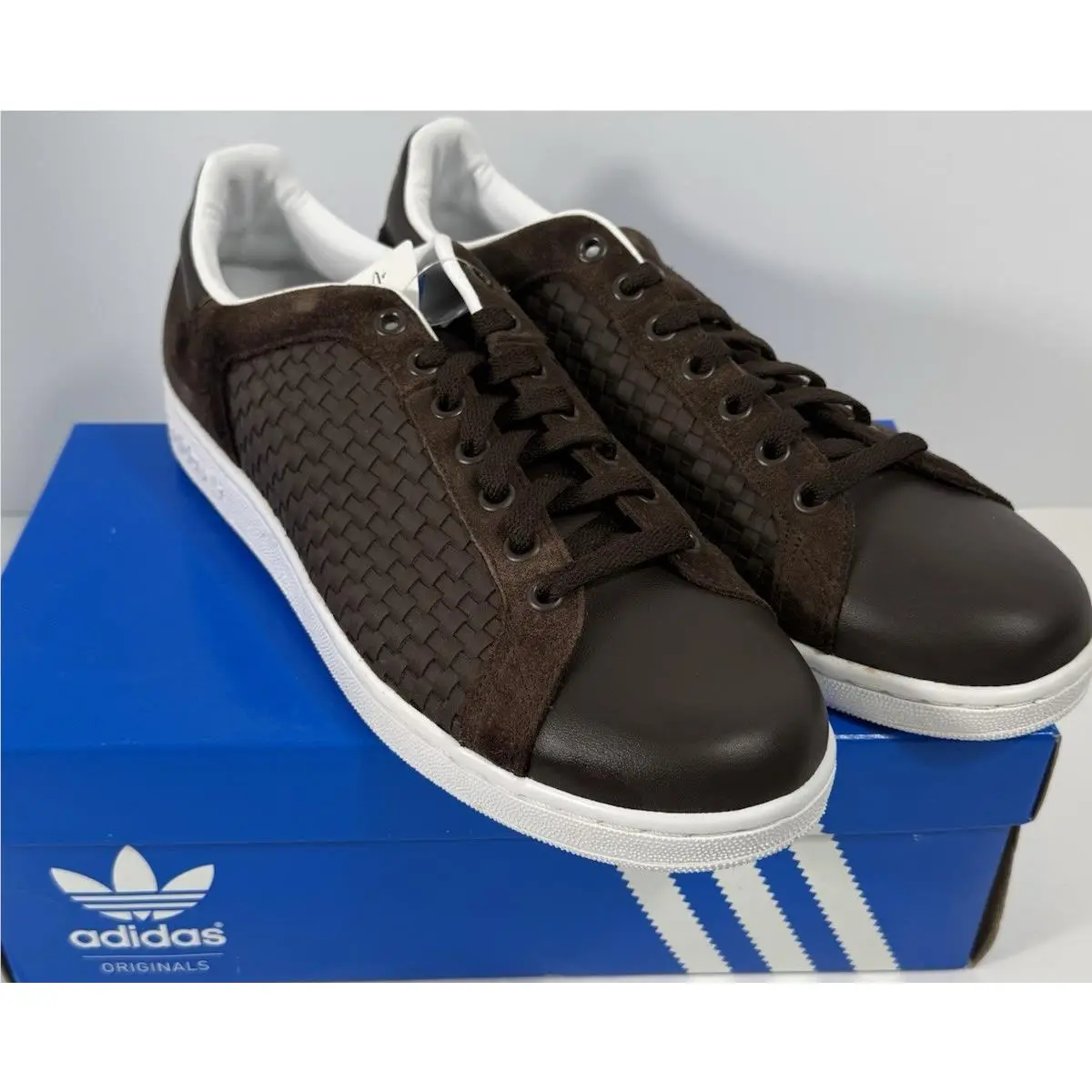 Adidas Stan Smith 2 Weave Men’s Size 12 Brown/ Gold 651852 DS 2009
