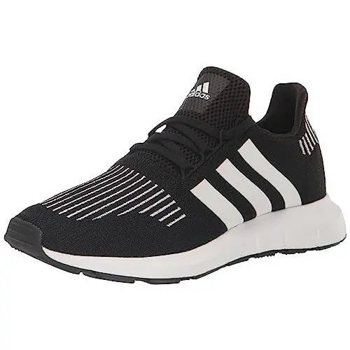 Adidas Originals Mens Swift Run 1.0 Sneaker Shoes IE7474 Black/white SZ 10