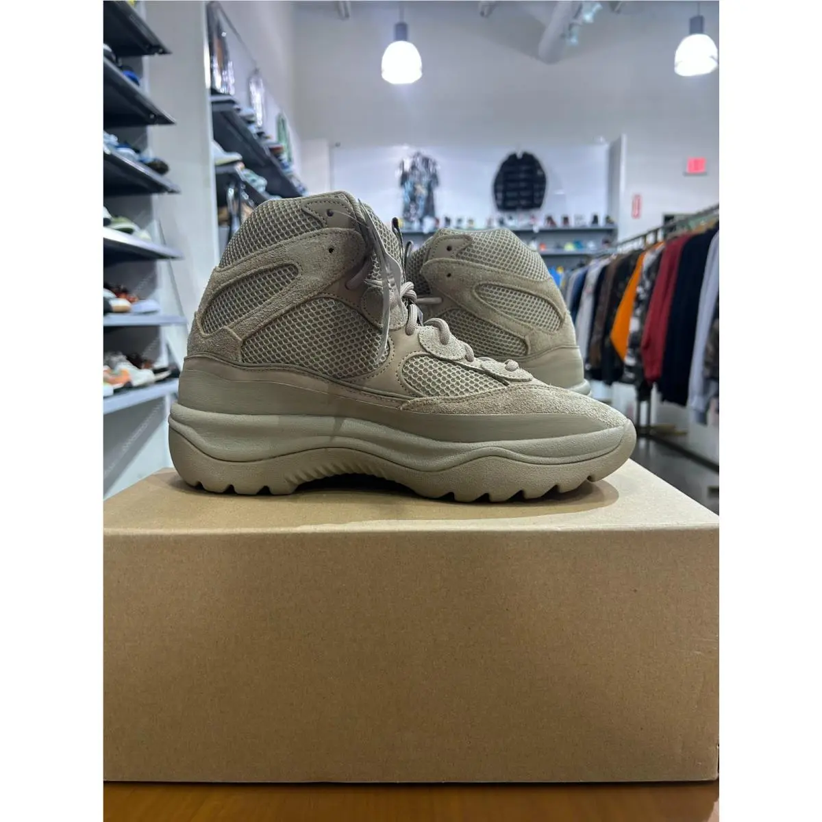 Adidas shoes - adidas Yeezy Desert Boot - Yeezy Desert Boot - Gray 1