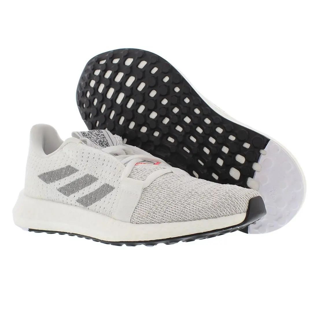 Pureboost Go Boys Shoes Size 5.5 Color: Off-white/grey by Adidas