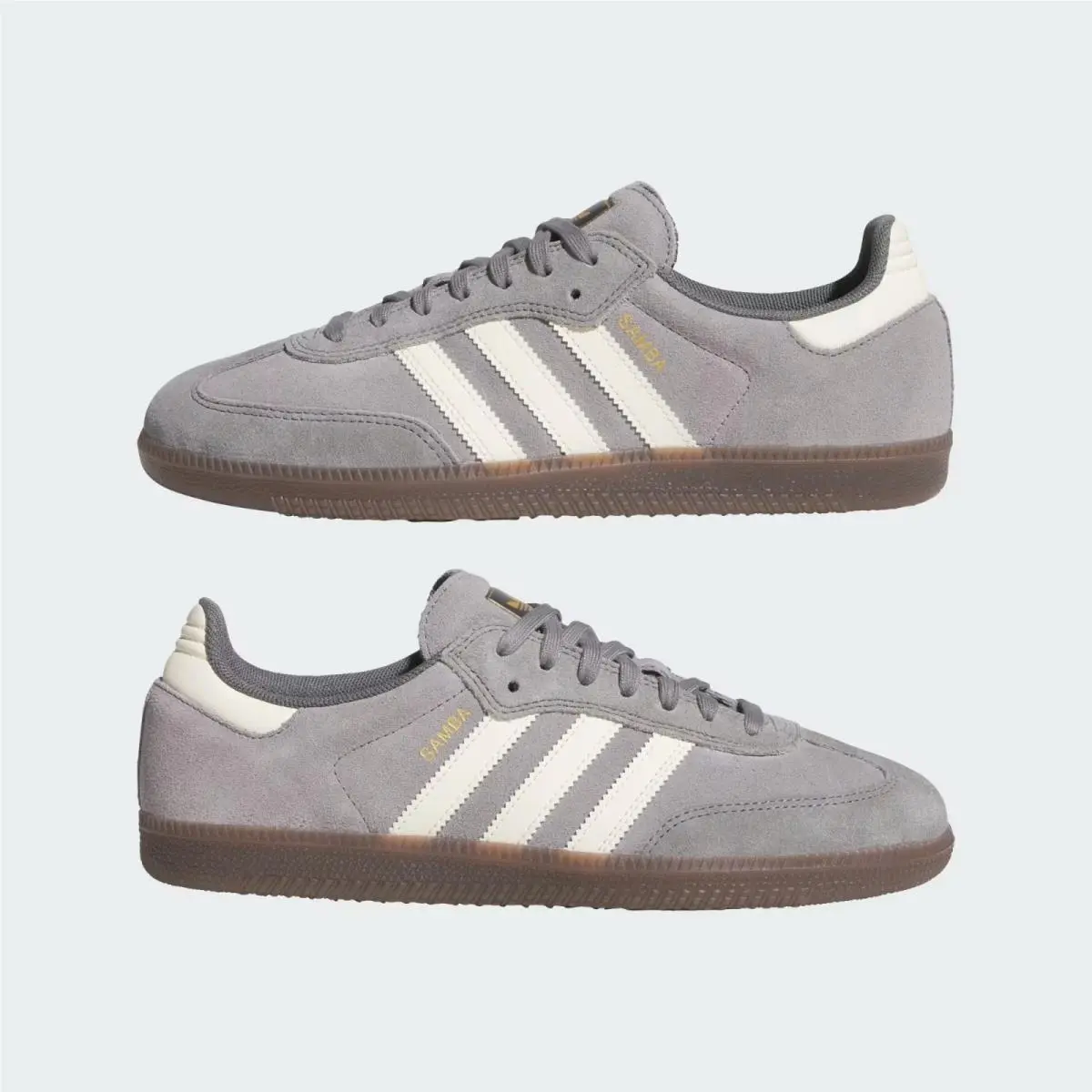 Adidas shoes - adidas Samba - Samba - HQ7541 - Grey Four / Cream White / Grey Three (UPC: 198320339303) 5