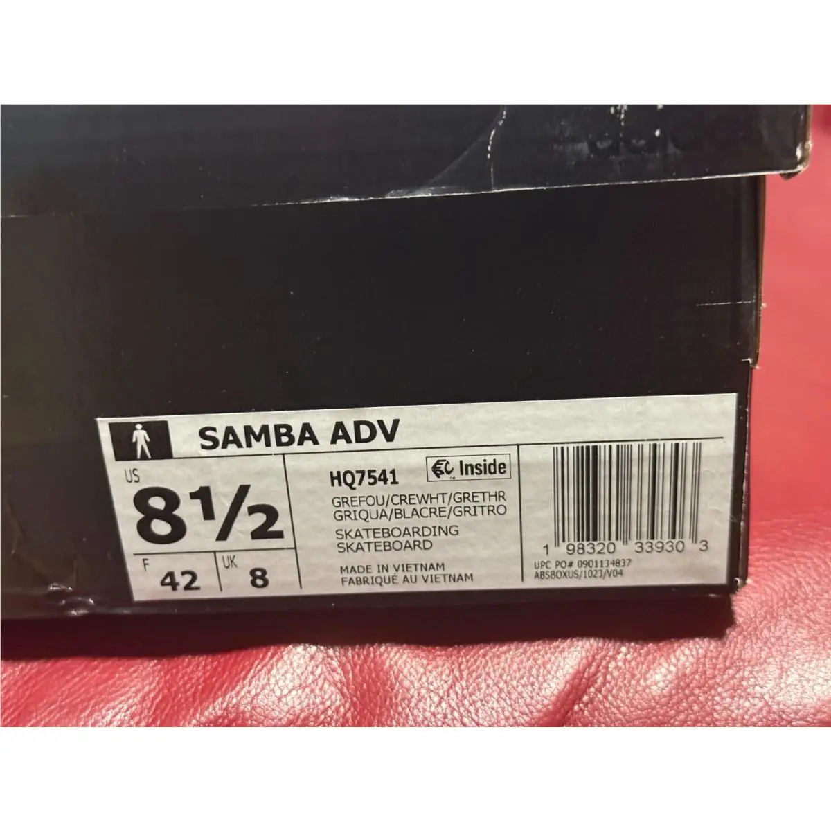 Adidas shoes - adidas Samba - Samba - HQ7541 - Grey Four / Cream White / Grey Three (UPC: 198320339303) 11