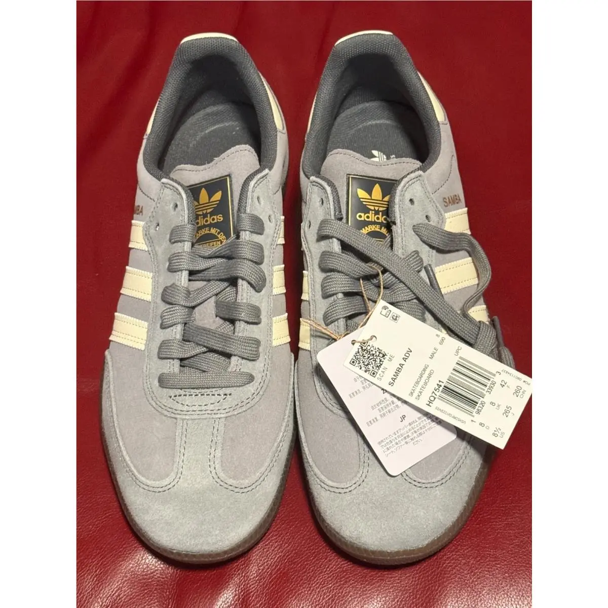 Adidas shoes - adidas Samba - Samba - HQ7541 - Grey Four / Cream White / Grey Three (UPC: 198320339303) 12