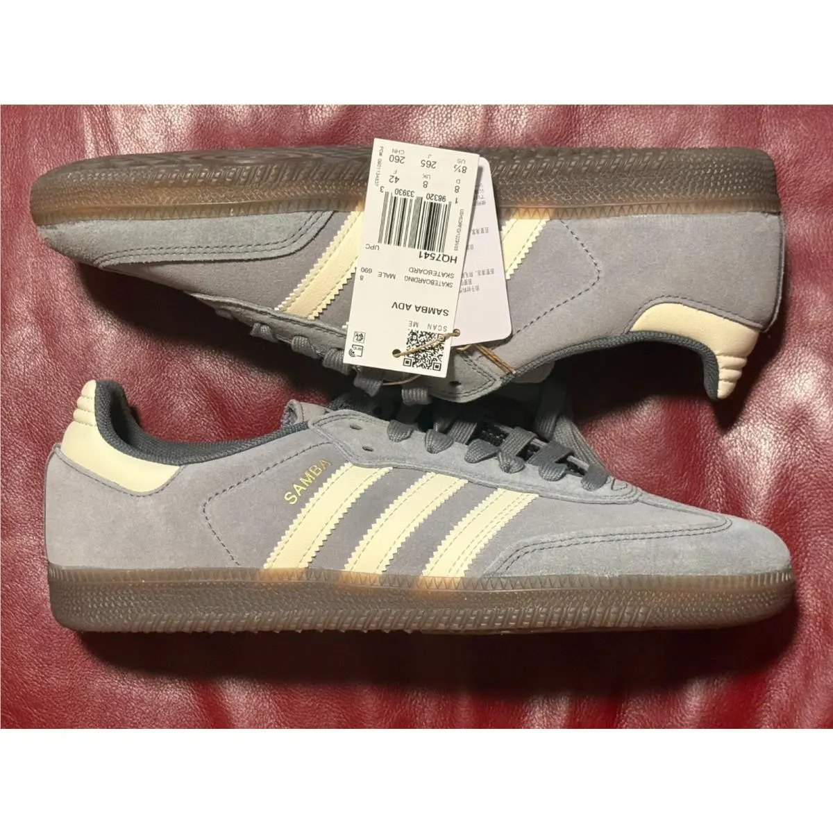 Adidas shoes - adidas Samba - Samba - HQ7541 - Grey Four / Cream White / Grey Three (UPC: 198320339303) 15