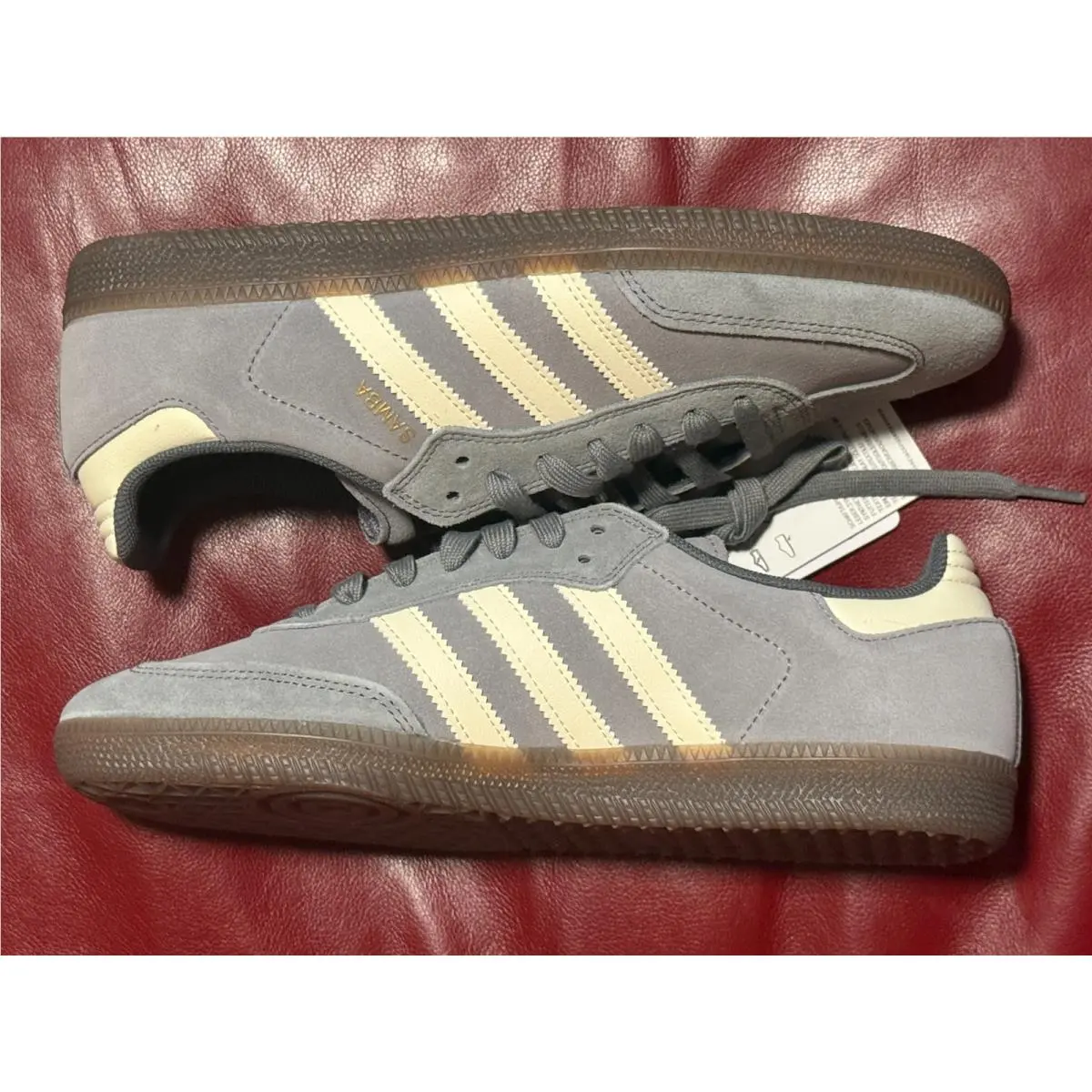 Adidas shoes - adidas Samba - Samba - HQ7541 - Grey Four / Cream White / Grey Three (UPC: 198320339303) 16