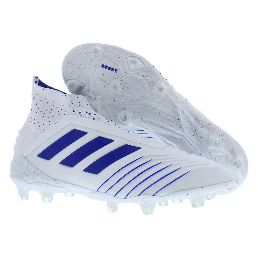 Adidas Predator 19+ Firm Ground Mens Shoes Size 7 Color: Footwear White/bold
