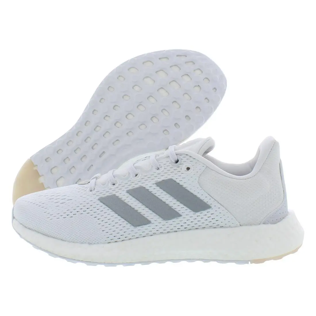 Adidas Pureboost 21 Womens Shoes Size 7.5 Color: Grey/white
