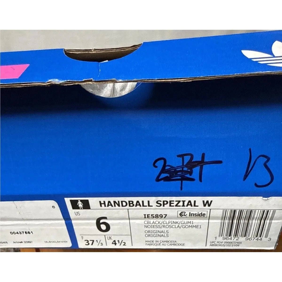 Adidas shoes - adidas Handball - Handball - IE5897 - Black (UPC: 0196472967443) 1