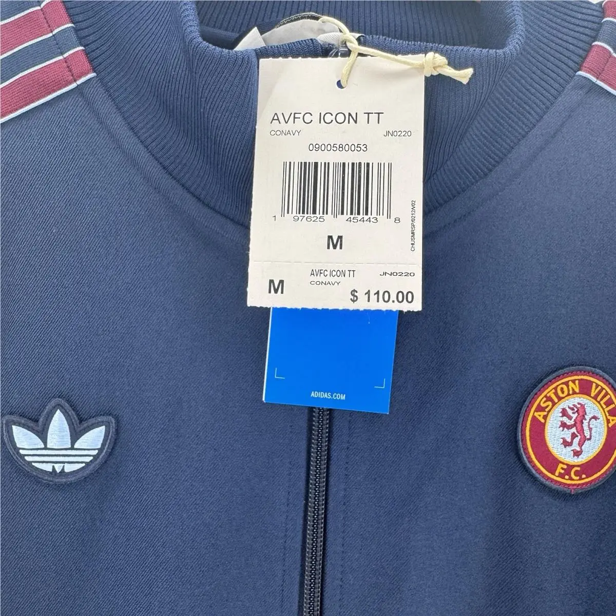 Adidas clothing - Adidas Aston Villa FC Terrace Icons - Blue (UPC: 0197625454438) 0