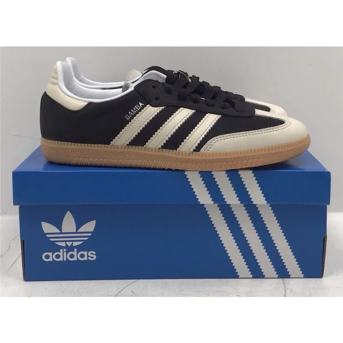 Adidas Girls Samba Sneakers In Black US Size 5.5