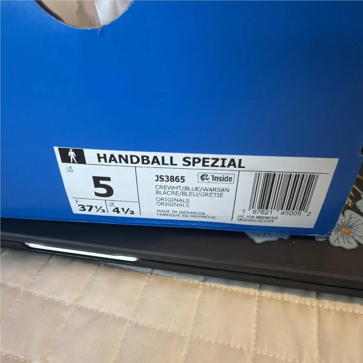Adidas shoes - adidas Handball Spezial - Handball Spezial - Crew White Blue (UPC: 0196479147800) 3