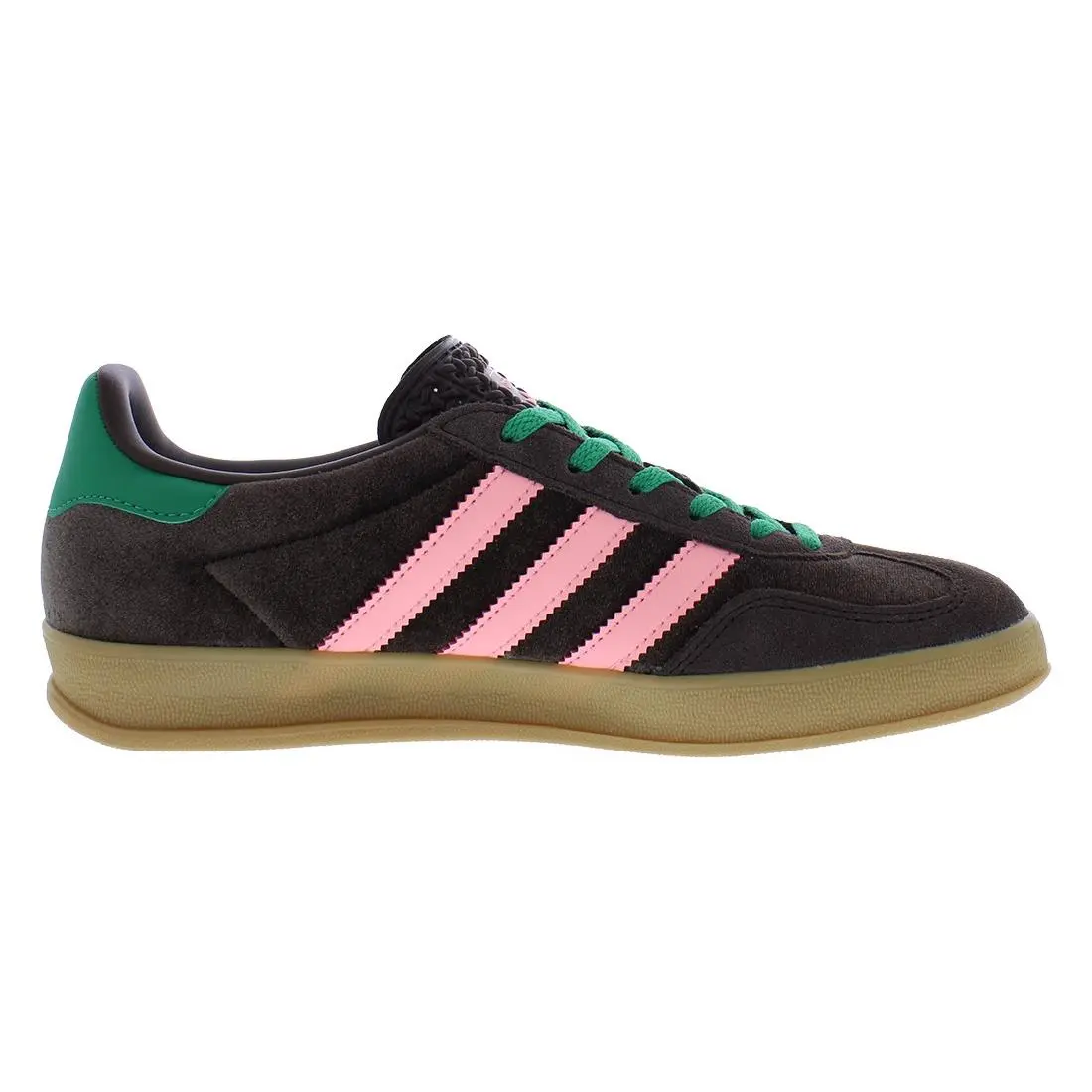 Adidas shoes - Dark Brown/Glow Pink/Court Green, Main: Brown (UPC: 197615998355) 1