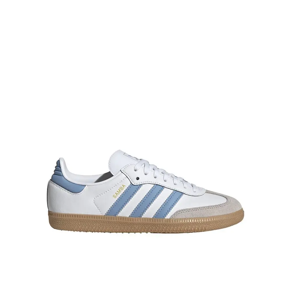 Adidas Samba Og Lace Up Youth Girls Size 6.5 M Sneakers Casual Shoes JQ2832